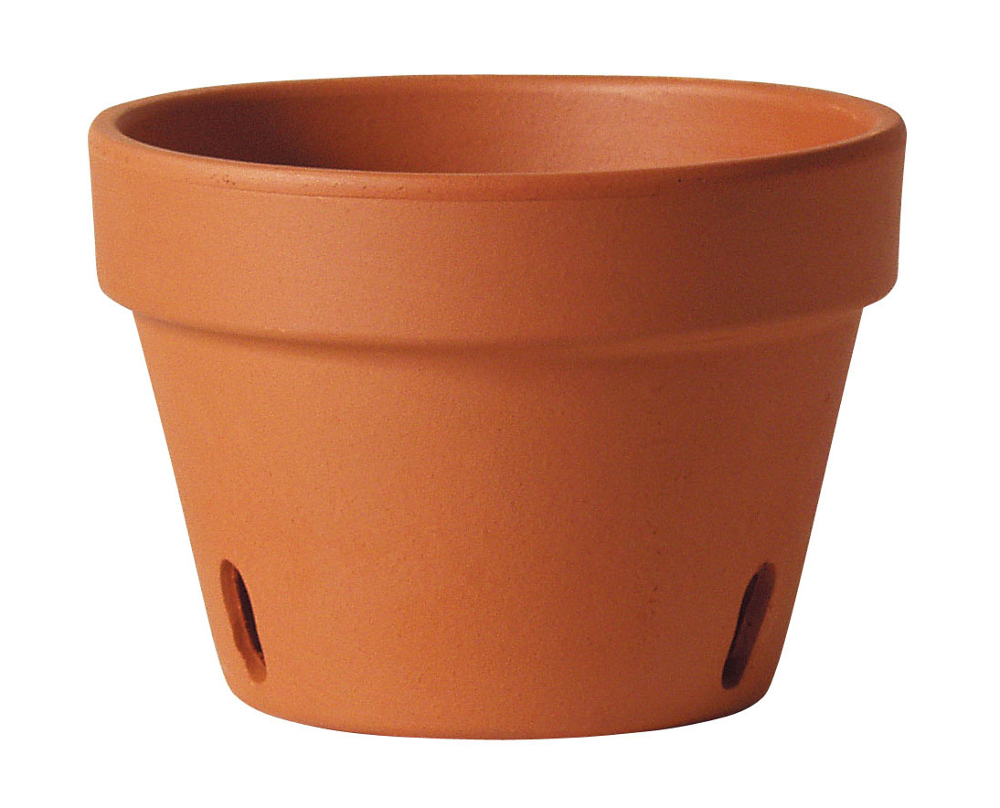 Terra Cotta Orchid Pot